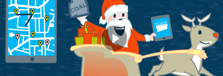 Christmas Animation for Danish IT-Company Platon